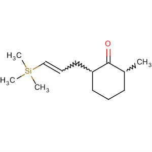 Cyclohexanone, 2-methyl-6-[3-(trimethylsilyl)-2-propenyl]-, cis-
