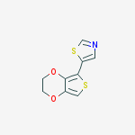 Thiazole,  5-(2,3-dihydrothieno[3,4-b]-1,4-dioxin-5-yl)-