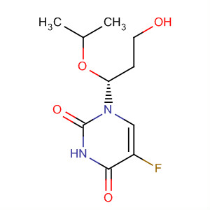 2,4(1H,3H)-Pyrimidinedione,5-fluoro-1-[3-hydroxy-1-(1-methylethoxy)propyl]-, (R)-
