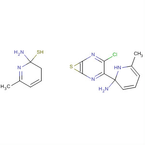 2-Pyridinamine, 3,3'-[(5-chloro-2,3-pyrazinediyl)bis(thio)]bis[6-methyl-