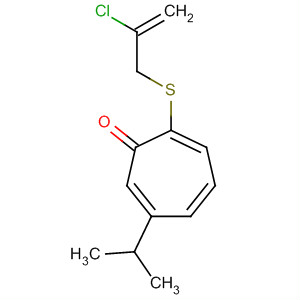 2,4,6-Cycloheptatrien-1-one,2-[(2-chloro-2-propenyl)thio]-6-(1-methylethyl)-