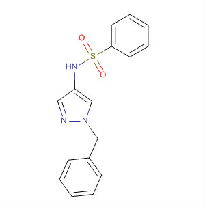 Benzenesulfonamide, N-[1-(phenylmethyl)-1H-pyrazol-4-yl]-