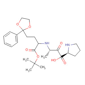 L-Proline,1-[N-[1-carboxy-3-(2-phenyl-1,3-dioxolan-2-yl)propyl]-L-alanyl]-,2-(1,1-dimethylethyl) ester