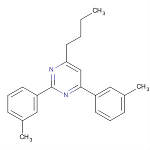 Pyrimidine, 4-butyl-2,6-bis(3-methylphenyl)-