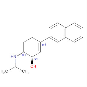 2-Cyclohexen-1-ol, 6-[(1-methylethyl)amino]-3-(2-naphthalenyl)-, trans-
