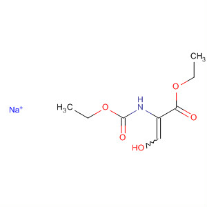 2-Propenoic acid, 2-[(ethoxycarbonyl)amino]-3-hydroxy-, ethyl ester,monosodium salt