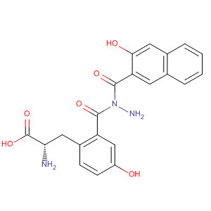 L-Tyrosine, N-[(3-hydroxy-2-naphthalenyl)carbonyl]-, hydrazide