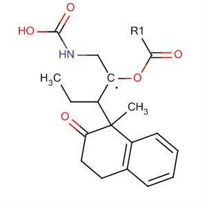 Carbamic acid,methyl[2-(1,2,3,4-tetrahydro-1-methyl-2-oxo-1-naphthalenyl)ethyl]-, ethylester