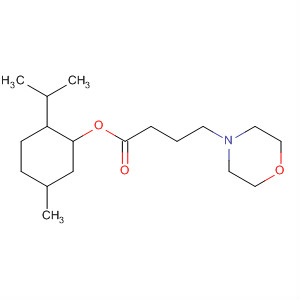 4-Morpholinebutanoic acid, 5-methyl-2-(1-methylethyl)cyclohexyl ester
