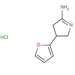 2H-Pyrrol-5-amine, 3-(2-furanyl)-3,4-dihydro-, monohydrochloride
