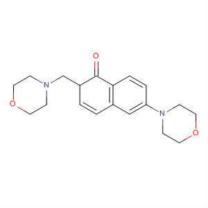 1(2H)-Naphthalenone,3,4-dihydro-6-(4-morpholinyl)-2-(4-morpholinylmethyl)-