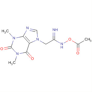7H-Purine-7-ethanimidamide,N-(acetyloxy)-1,2,3,6-tetrahydro-1,3-dimethyl-2,6-dioxo-