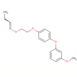 Propanal, O-[2-[4-(3-methoxyphenoxy)phenoxy]ethyl]oxime