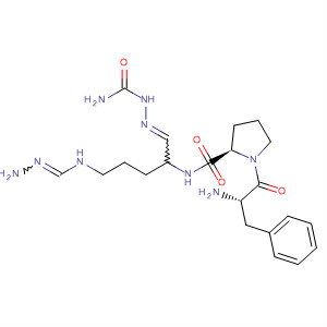 L-Prolinamide,L-phenylalanyl-N-[1-[[(aminocarbonyl)hydrazono]methyl]-4-[(aminoiminomethyl)amino]butyl]-, (S)-