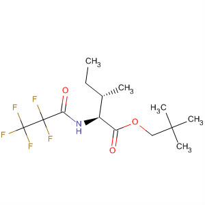 Isoleucine, N-(2,2,3,3,3-pentafluoro-1-oxopropyl)-, 2,2-dimethylpropylester