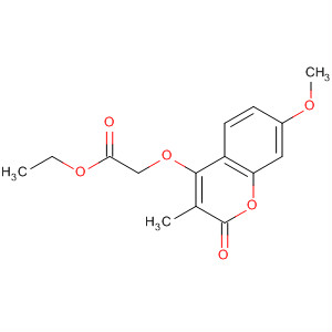 Acetic acid, [(7-methoxy-3-methyl-2-oxo-2H-1-benzopyran-4-yl)oxy]-,ethyl ester