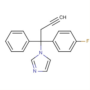 1H-Imidazole, 1-[1-(4-fluorophenyl)-1-phenyl-3-butynyl]-