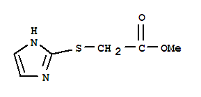 Acetic  acid,  2-(1H-imidazol-2-ylthio)-,  methyl  ester