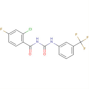 Benzamide,2-chloro-4-fluoro-N-[[[3-(trifluoromethyl)phenyl]amino]carbonyl]-