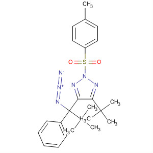 2H-1,2,3-Triazole,4-(1-azido-2,2-dimethyl-1-phenylpropyl)-5-(1,1-dimethylethyl)-2-[(4-methylphenyl)sulfonyl]-