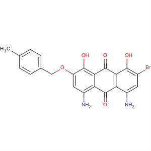 9,10-Anthracenedione,4,5-diamino-2-bromo-1,8-dihydroxy-7-[(4-methylphenyl)methoxy]-