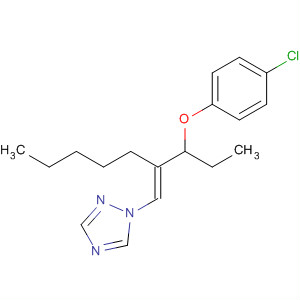 1H-1,2,4-Triazole, 1-[2-[1-(4-chlorophenoxy)propyl]-1-heptenyl]-, (E)-
