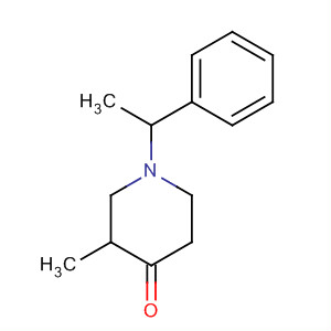 4-Piperidinone, 3-methyl-1-(1-phenylethyl)-