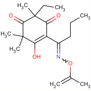 4-Cyclohexene-1,3-dione,2-ethyl-5-hydroxy-2,6,6-trimethyl-4-[1-[(2-propenyloxy)imino]butyl]-