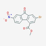 Methyl 2-bromo-7-nitro-9-oxo-9h-fluorene-4-carboxylate