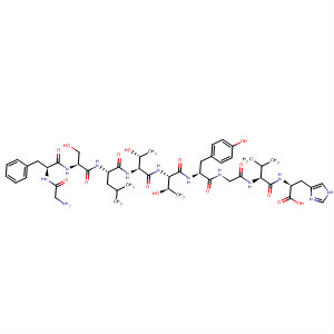 L-Histidine,glycyl-L-phenylalanyl-L-seryl-L-leucyl-L-threonyl-L-threonyl-L-tyrosylglycyl-L-valyl-