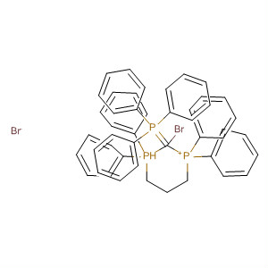1,3-Diphosphorinanium,1,1,3,3-tetraphenyl-2-(triphenylphosphoranylidene)-, dibromide