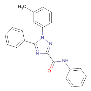 1H-1,2,4-Triazole-3-carboxamide, 1-(3-methylphenyl)-N,5-diphenyl-