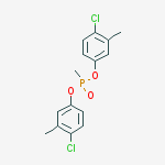 1-chloro-4-[(4-chloro-3-methylphenoxy)-methylphosphoryl]oxy-2-methylbenzene