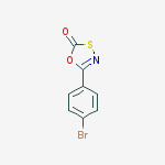 1,3,4-Oxathiazol-2-one, 5-(4-bromophenyl)-
