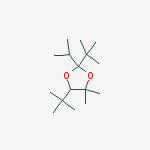 1,3-Dioxolane, 2,5-bis(1,1-dimethylethyl)-4,4-dimethyl-2-(1-methylethyl)-