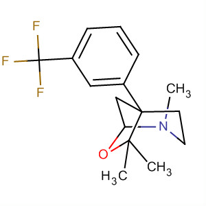 7-Oxa-2-azabicyclo[3.2.1]octane,2,6,6-trimethyl-5-[3-(trifluoromethyl)phenyl]-