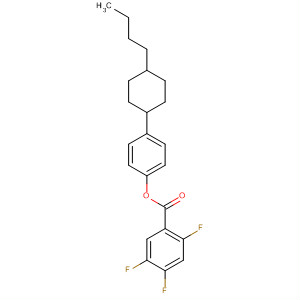 Benzoic acid, 2,4,5-trifluoro-, 4-(4-butylcyclohexyl)phenyl ester, trans-