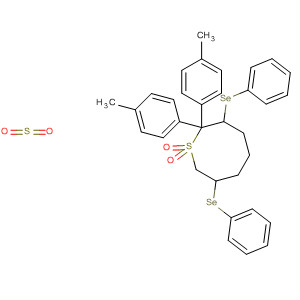 Benzene,1,1'-[[2,6-bis(phenylseleno)-1,7-heptanediyl]bis(sulfonyl)]bis[4-methyl-