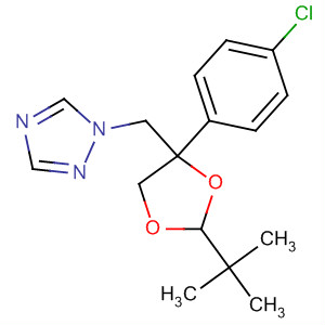 1H-1,2,4-Triazole,1-[[4-(4-chlorophenyl)-2-(1,1-dimethylethyl)-1,3-dioxolan-4-yl]methyl]-