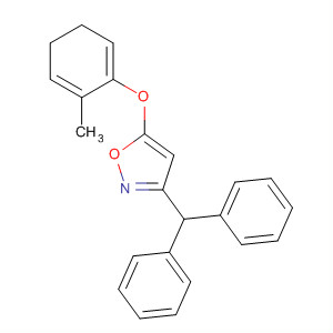 Isoxazole, 3-(diphenylmethyl)-4,5-dihydro-5-(2-methylphenoxy)-