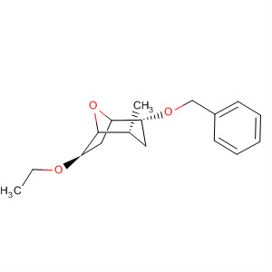 8-Oxabicyclo[3.2.1]octane, 6-ethoxy-4-methyl-2-(phenylmethoxy)-,(2-endo,4-exo,6-endo)-
