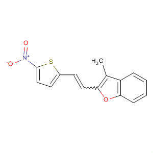 Benzofuran, 3-methyl-2-[2-(5-nitro-2-thienyl)ethenyl]-