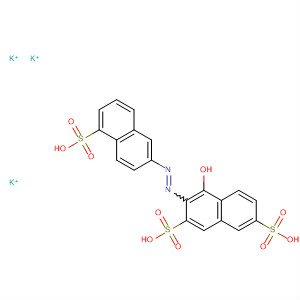2,7-Naphthalenedisulfonic acid,4-hydroxy-3-[(5-sulfo-2-naphthalenyl)azo]-, tripotassium salt
