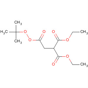 Butaneperoxoic acid, 4-ethoxy-3-(ethoxycarbonyl)-4-oxo-,1,1-dimethylethyl ester