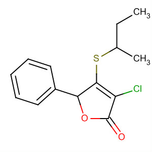 2(5H)-Furanone, 3-chloro-4-[(1-methylpropyl)thio]-5-phenyl-