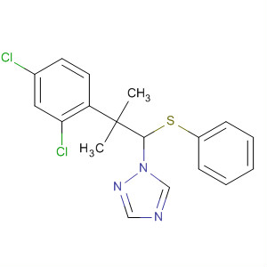 1H-1,2,4-Triazole,1-[2-(2,4-dichlorophenyl)-2-methyl-1-(phenylthio)propyl]-