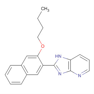 1H-Imidazo[4,5-b]pyridine, 2-(3-butoxy-2-naphthalenyl)-