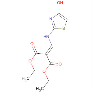 Propanedioic acid, [[(4-hydroxy-2-thiazolyl)amino]methylene]-, diethylester