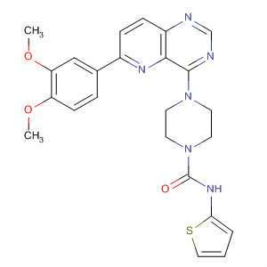 1-Piperazinecarboxamide,4-[6-(3,4-dimethoxyphenyl)pyrido[3,2-d]pyrimidin-4-yl]-N-2-thienyl-