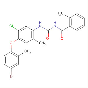 Benzamide,N-[[[4-(4-bromo-2-methylphenoxy)-5-chloro-2-methylphenyl]amino]carbonyl]-2-methyl-